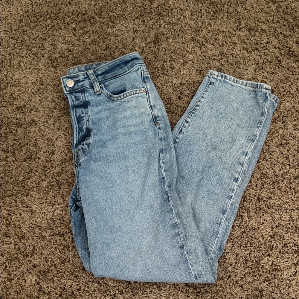 Classic Blue H&M Denim Mom Jeans